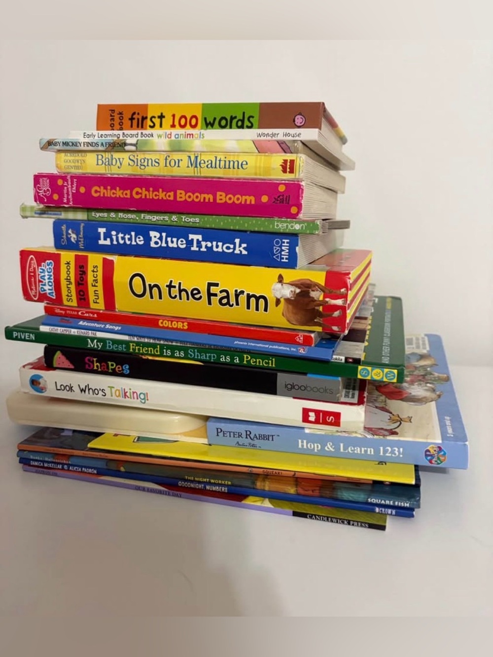 📚 20 Toddler & Baby Books - Farm, Disney and Animals